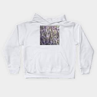 Abstract Bushes Watercolour Painting Kids Hoodie